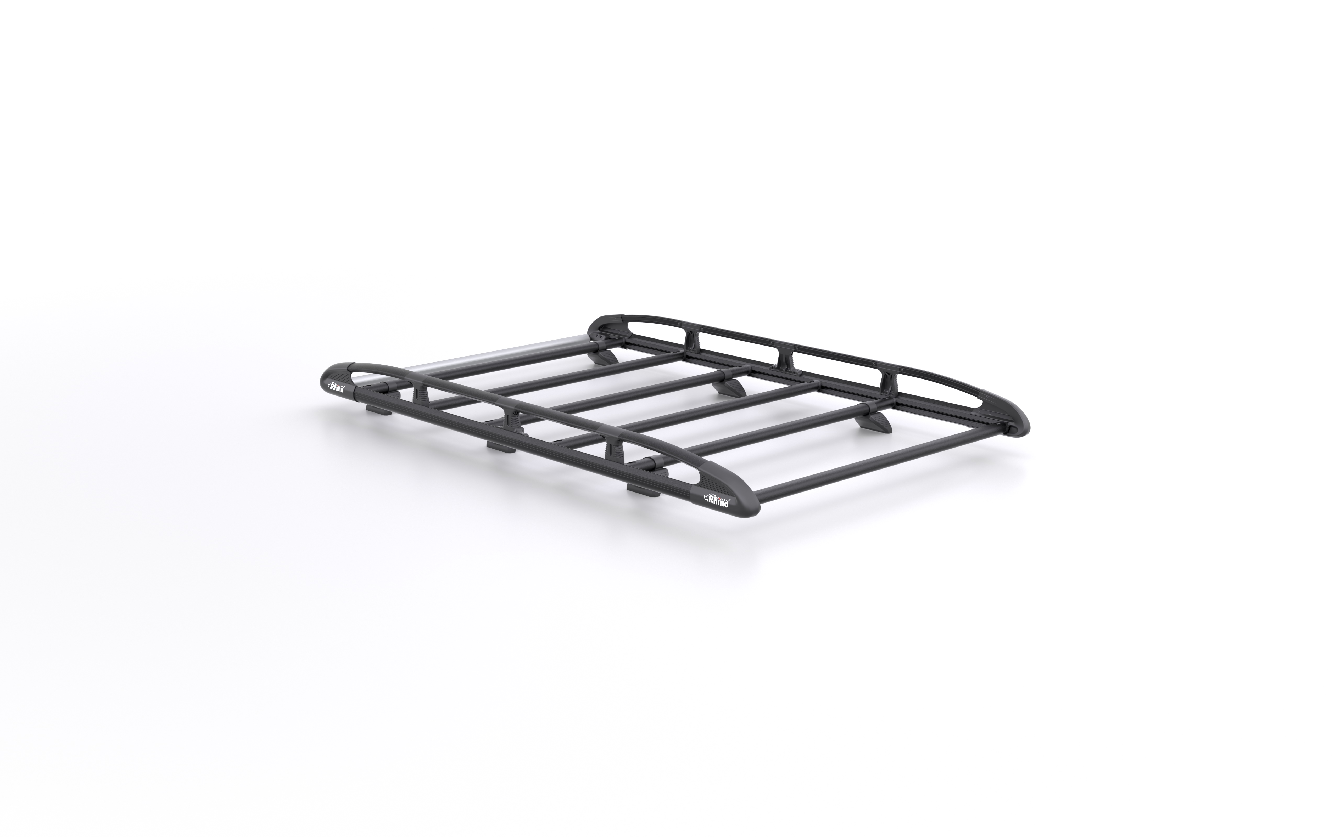 Rhino KammRack Black Aluminium Van Roof Rack - Vauxhall Combo 2018 On SWB (L1H1) Twin Rear Doors - B672