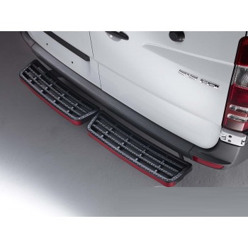 Rhino AccessStep - Twin Black - No Reversing Sensors - Nissan NV300 2016 On - SS220B