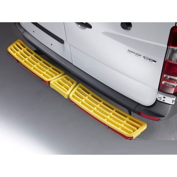 Rhino AccessStep - Triple Yellow - With Reversing Sensors - Vauxhall Vivaro 2019 On - SS325YR