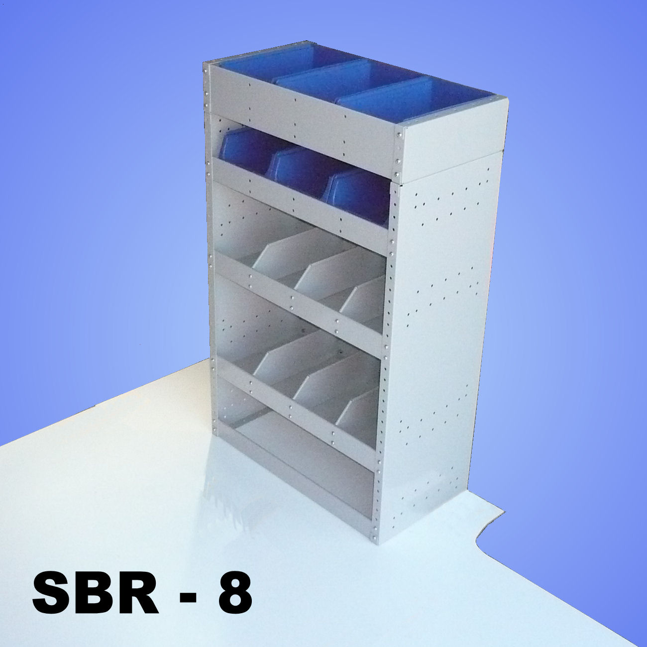 Steel Modular Van Shelving Unit SBR8