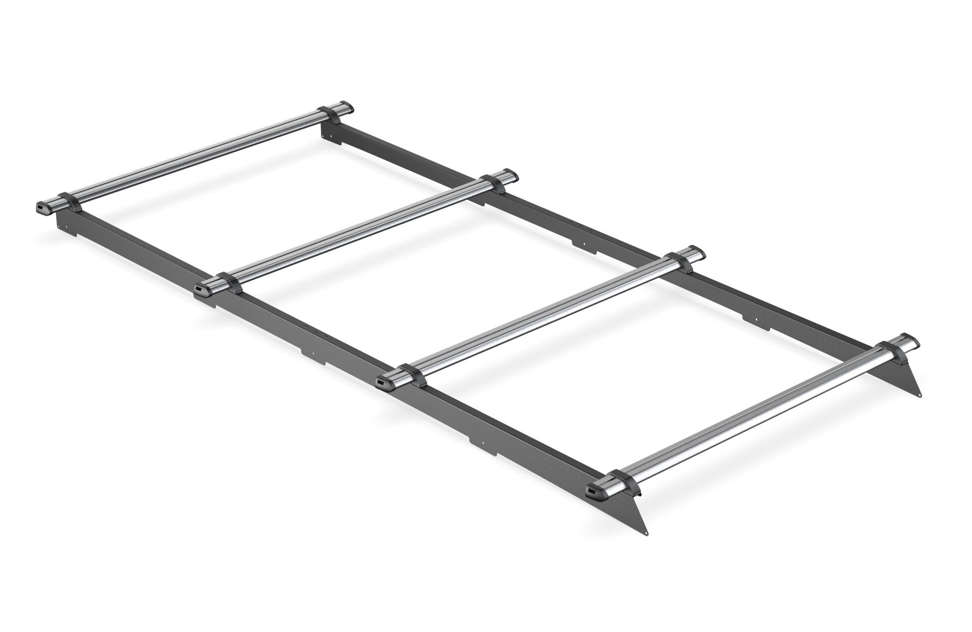 UltiBar Trade 4 Bar Steel Van Roof Bar System - Peugeot Expert Long 2016 Onwards (L3) - SB337-4-L3H1