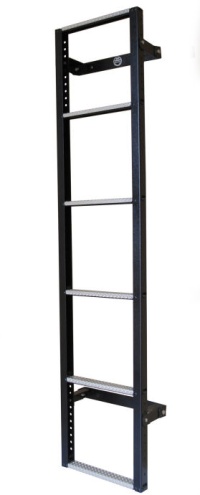 Galvanized 5 step ladder with aluminium anti slip treads VG116/5