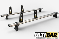 2 Bar Heavy Duty Aluminium Roof Bars For Nissan Kubistar Van VG131-2