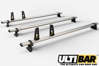 3 Bar Heavy Duty Aluminium Roof Bars For The Vauxhall Movano Pre 2010 Van VG134-3