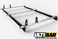 3 Bar Heavy Duty Aluminium Roof Bars For The Lwb Low Roof Toyota ProAce Van VG248-3-L2H1