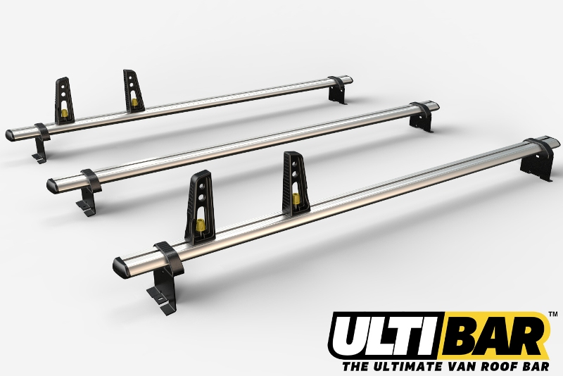 Ulti Bar+ 3 Bar Aluminium System - Citroen Dispatch M Van July L2H1 2016 Onwards - VG333-3