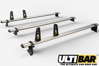 Ulti Bar+ 3 Bar Aluminium System - Fiat Doblo 2022 On SWB (L1) - VG338-3