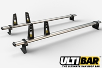 2 Bar Heavy Duty Aluminium Roof Bars For Mercedes Citan Mwb L2 Van VG276