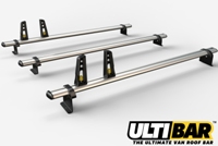 3 Bar Heavy Duty Aluminium Roof Rack For Renault Kangoo LL Van Jan 2009 On VG276-3