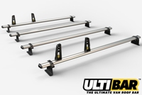 4 Bar Heavy Duty Aluminium Roof Bars For The NV400 Van VG286-4