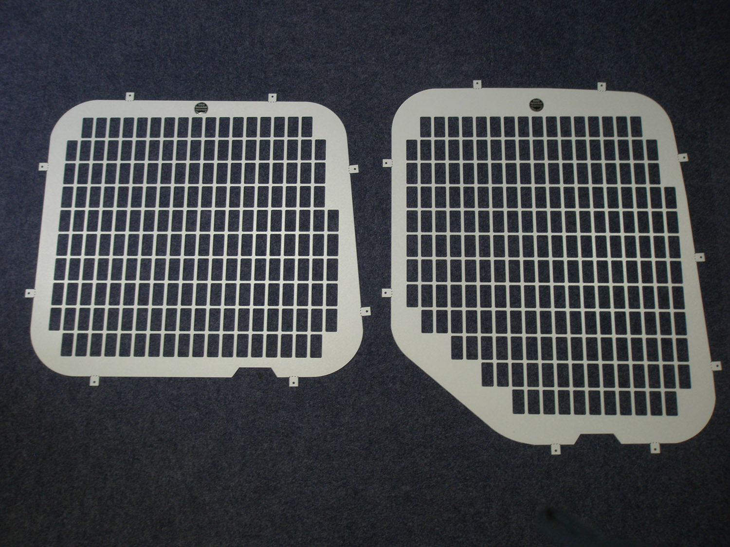 Vauxhall Movano 2010 Up To 2022 Van Punched Window Grilles - VG292P