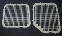 Vauxhall Movano 2010 Up To 2022 Van Punched Window Grilles - VG292P