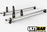 Ulti Bar+ Aluminium 2 Bar System - Ford Custom 2023 On SWB Low Roof (L1H1) - VG348-2