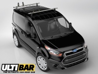 Ulti Bar+ 2 Bar Aluminium System - Ford Transit Connect 2014 Onwards Van - VG309-2