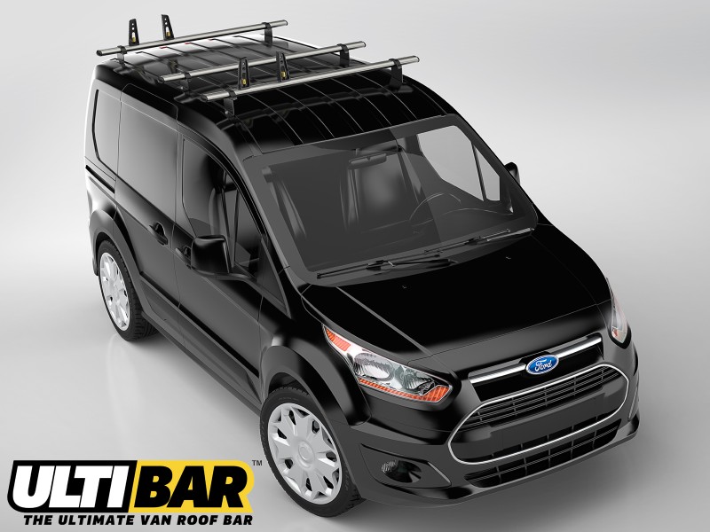 Ulti Bar+ 3 Bar Aluminium System - Ford Transit Connect 2014 Onwards Van - VG309-3LWB