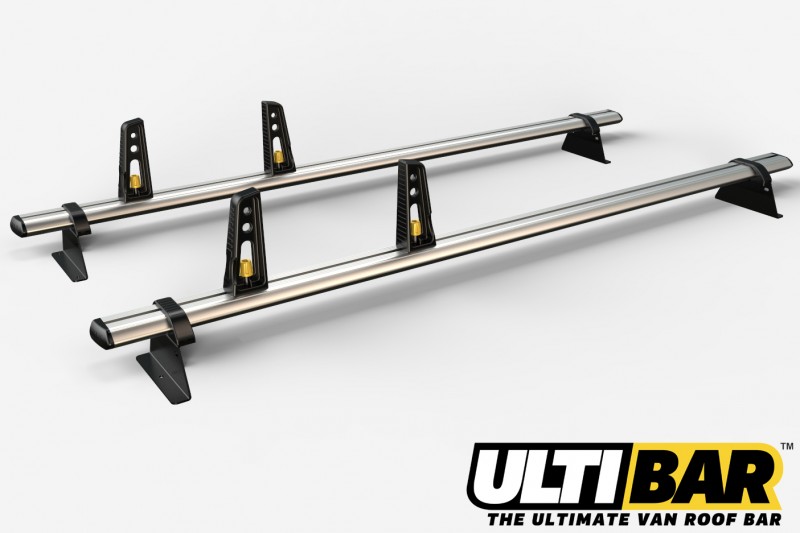 2 Bar Heavy Duty Roof Bars For The Lwb Low Roof Vauxhall Vivaro 2014-2019 Van VG315-2