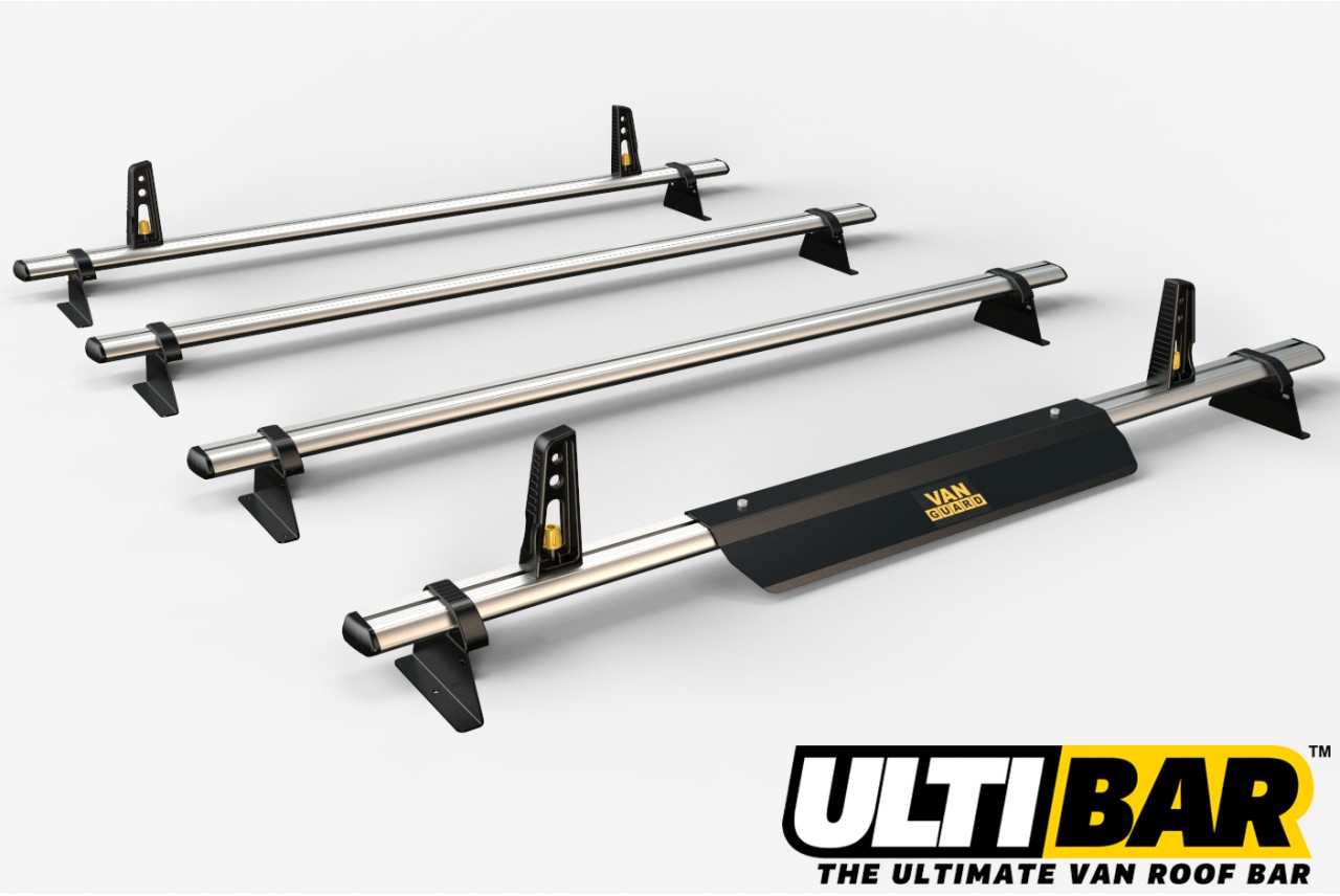 Ulti Bar+ 4 Bar Aluminium System - Fiat Talento Lwb Low Roof Van - VG315-4