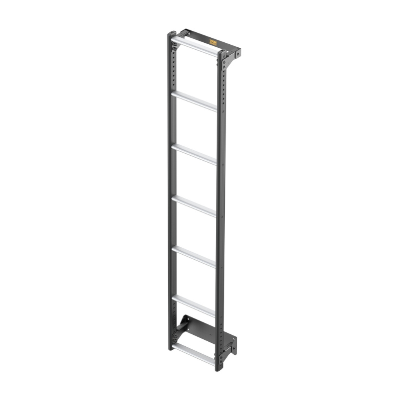 Vauxhall Movano 2022 On H2 and H3 Van Rear Door Ladder - ULTILadder 7 step - VGL7-05