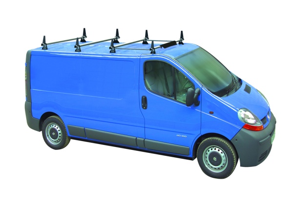 Nissan Primastar Rhino 4 Bar Van Roof Bar System Swb Low Roof Twin Rear Door MB4D-B64N