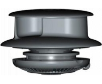 Flettner TCX 2 Wind Driven Van Roof Rotating Air Vent Black