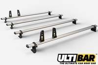 4 Bar Heavy Duty Roof Bars For The Lwb VW Volkswagen T5 Transporter Van VG263-4