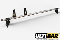 Aluminium Roof Bars With 5 Inch Brackets For The Ford Transit Flat Roof 2000 Up To 2014 VG49